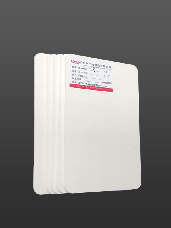Placa de espuma de PVC branca à prova d'água de impressão UV de 3MM para laminado