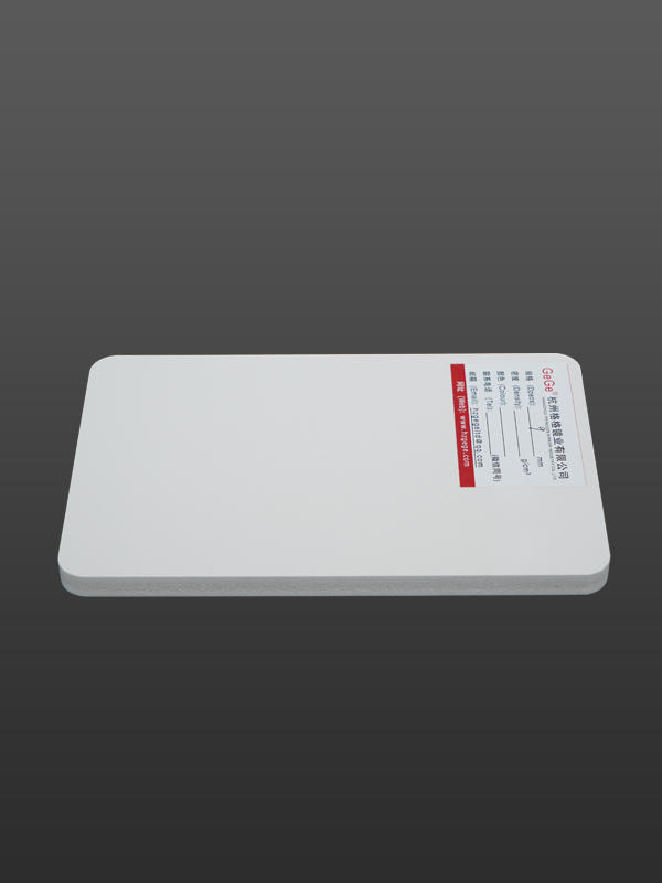 Placa de espuma de PVC branco de 9MM para armário de cozinha